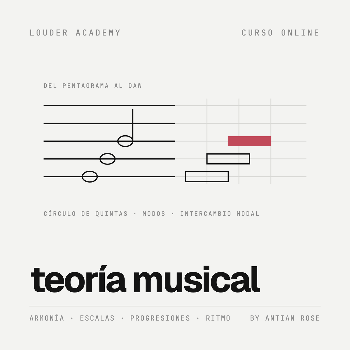 teoría musical — cover